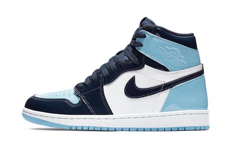 Jordan 1 Retro High UNC Patent Blue Chill Where To Buy CD0461 401