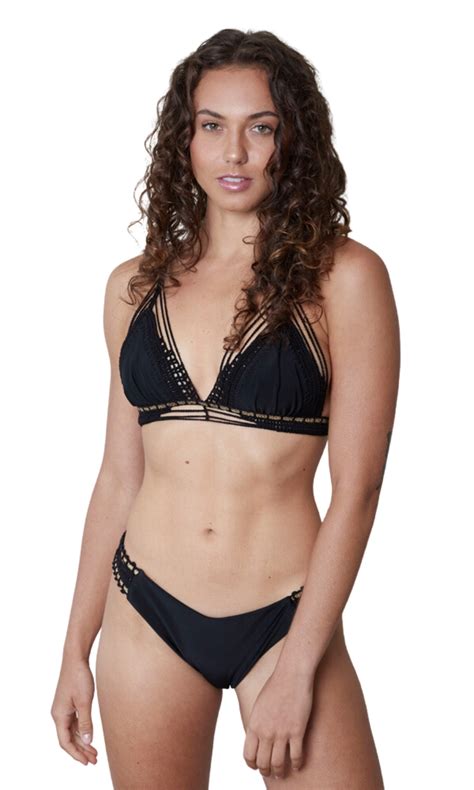 Bikini Jamaica Negro Praia Brava
