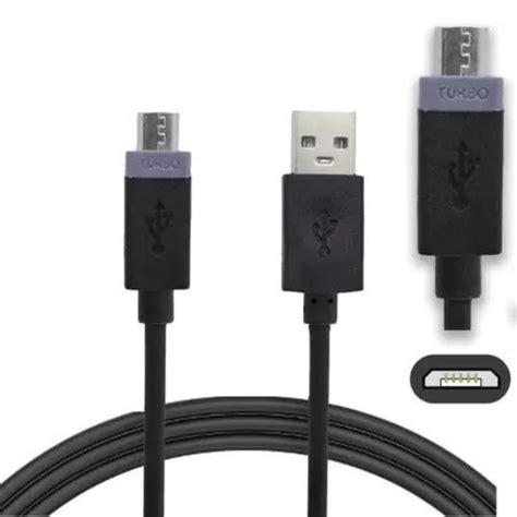 Cabo Carregador Turbo Rapido Micro Usb Tipo V8 1 Metro Shopee Brasil