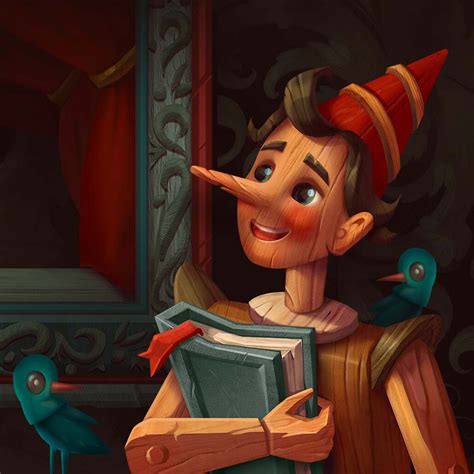 Artstation Pinocchio Illustrations For Theatre