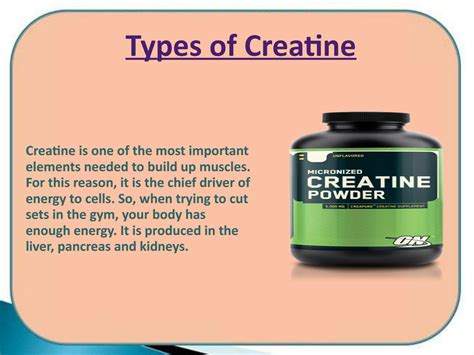 Types of Creatine by SuppsRus - Issuu