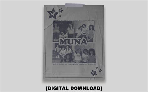 MUNA Album Poster - Etsy