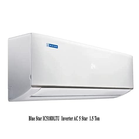 Blue Star Ic518dltu Inverter Ac 5 Star 1 5 Ton Indoor Unit Dimension