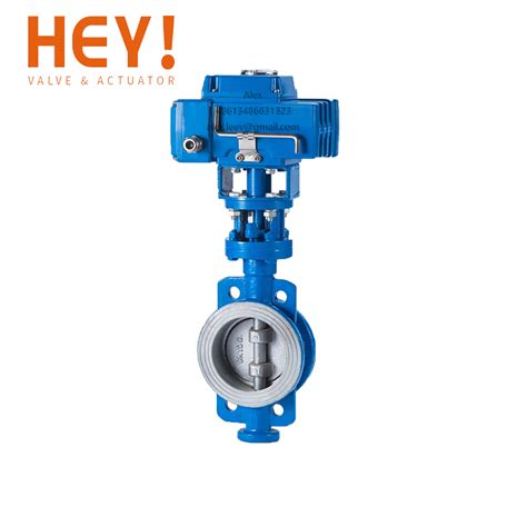 Factory Direct Sales Electric Motorized Triple Eccentric Butterfly Valve