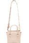 Bolsa Petite Jolie Love J Last Nude Compre Agora Dafiti Brasil