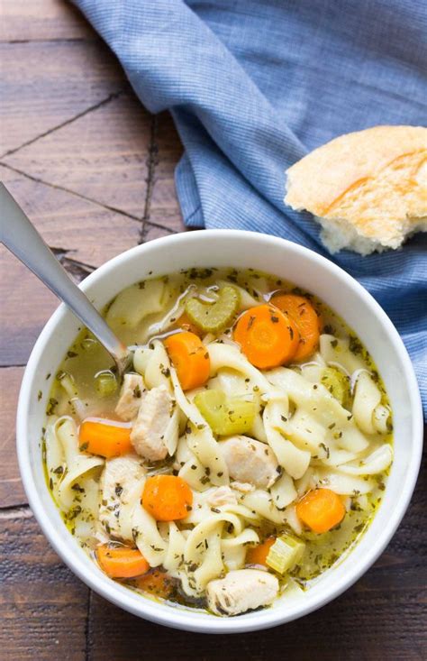 Instant Pot Chicken Noodle Soup Or Stovetop