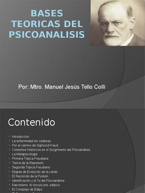 Bases Teóricas Del Psicoanálisis Pdf Psicoanálisis Carné De Identidad