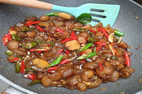 Oseng Kikil Sapi Pedas Manis Sedap Mantap Rinaresep