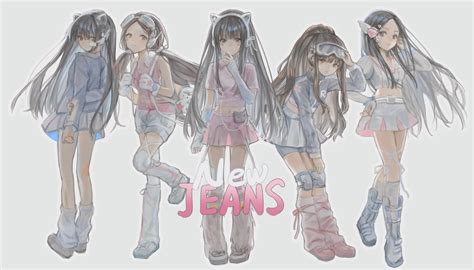 Newjeansのtwitterイラスト検索結果。