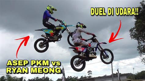 DUEL ASEP PKM Vs RYAN MEONG DI UDARA BIKIN PENONTON HISTERIS YouTube