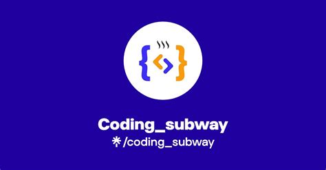 Coding Subway Facebook Linktree