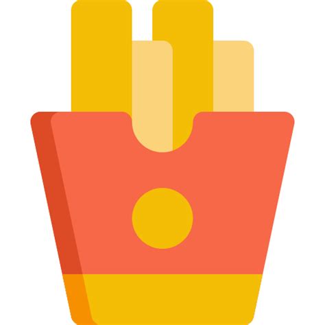 French Fries Generic Color Fill Icon