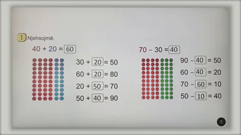 2 02 040 Java e tetë Matematikë mbledhja dhe zbritja e numrave me