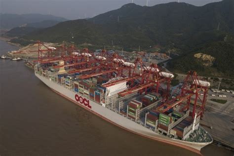 China S Busiest Port Sees Robust Container Throughput Growth