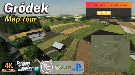 Gródek Map Tour Farming Simulator 22 YouTube