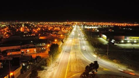 Inauguraron El Primer Tramo De Iluminaci N Led De La Avenida Eva Per N