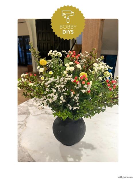 Bobby Diy How To Arrange Store Bought Flowers Bobby Berk