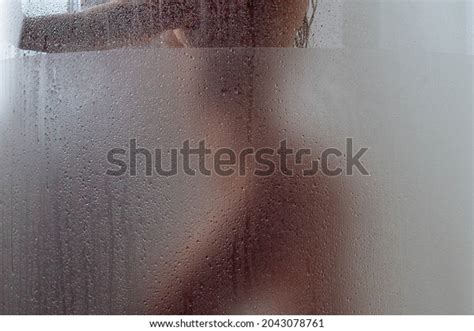 Nude Girl Washing Shower Bath Her Stock Photo 2043078761 Shutterstock