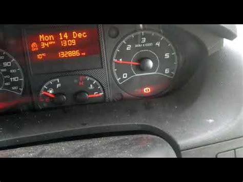 Peugeot Boxer Citroen Relay Oil Light Flashing Reset Youtube