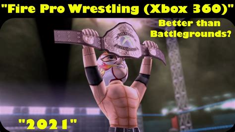 Fire Pro Wrestling Xbox 360 The Avatar Wrestling Game Youtube