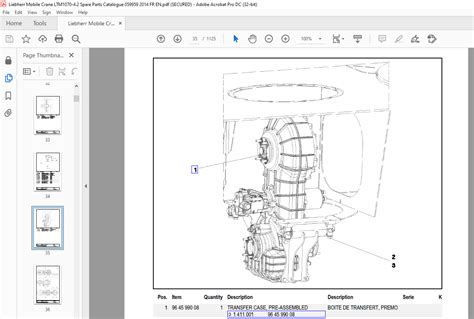 Liebherr Crane Ltm Spare Parts Catalogue Manual Pdf