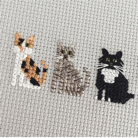 Counted Cross Stitch Kits For Beginners Countedcrossstitches Black