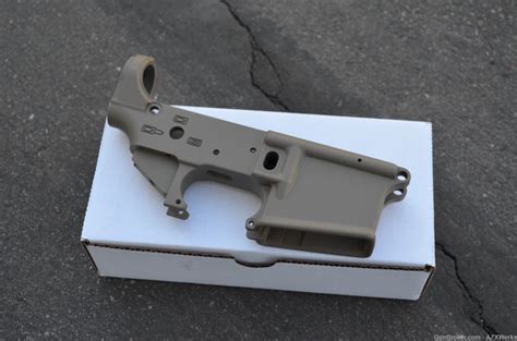 Spikes Tactical Spider Stripped AR15 Lower X Werks Magpul FDE STLS018