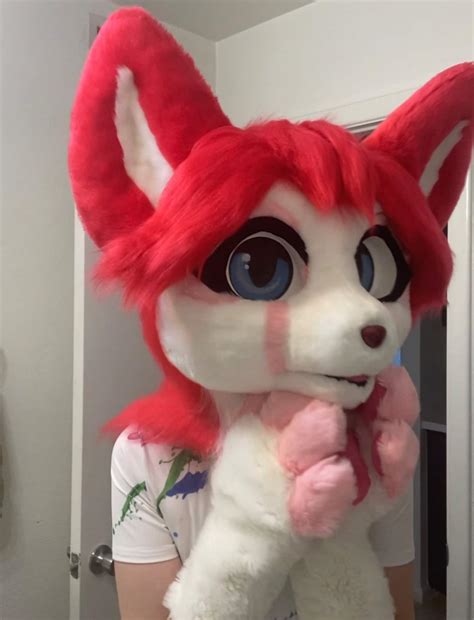 Kemono Style Fursuit Fox Furry Partial Costume Etsy Canada