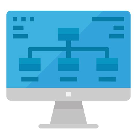 Diagrama Iconos Gratis De Computadora