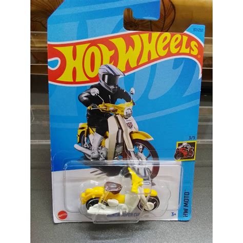 HOT WHEELS HONDA SUPER CUB YELLOW MAINLINE HW MOTO Shopee Malaysia