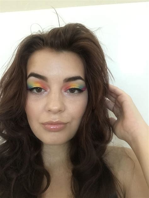 First Time Posting Here Ever Starring My First Pride Look Attempt 🌈🦋