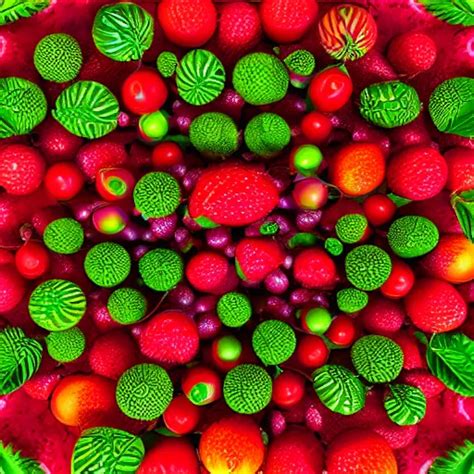 Fractal Of Fruits Stable Diffusion Openart