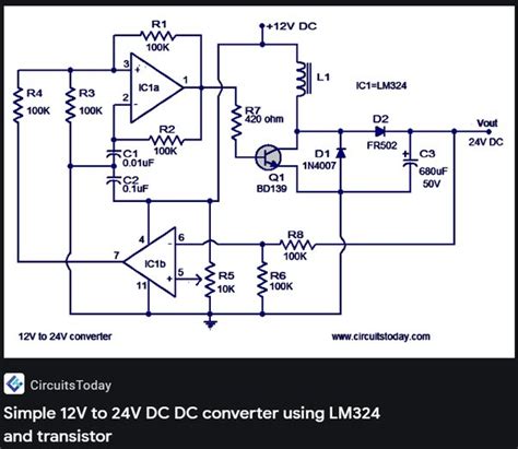 240vac To 12vdc Converter Circuit Diagram