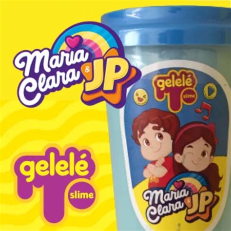 Slime Gelel Maria Clara E Jp Colorido Pote G Venda Em S O Jos