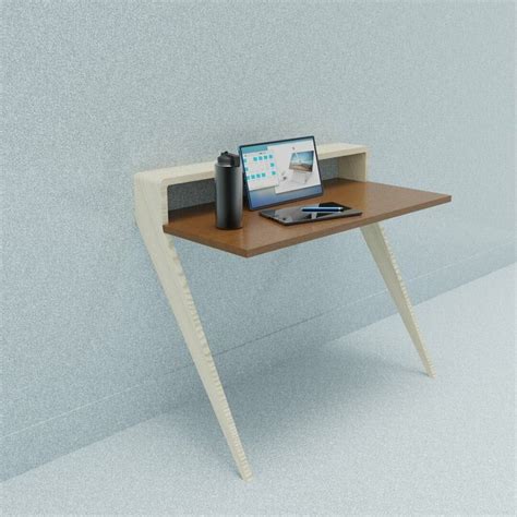 wall side desk    model  hikoncept cad crowd