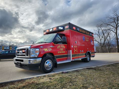 Ann Arbor Fire Department Rolls Out Its First Ambulance