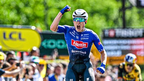 Première victoire détape belge au Tour de France Jasper Philipsen