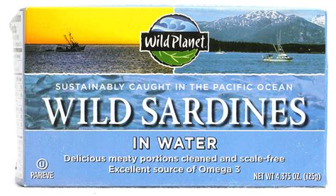 Wild Planet Wild Sardines in Water with Sea Salt -- 4.4 oz - Vitacost