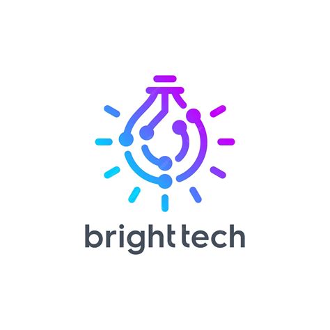 Smart tech logo design templates | Premium Vector