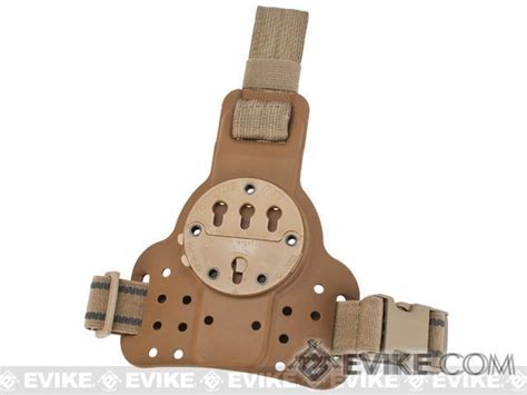 G Code Dls Tactical Kydex Drop Leg Holster Panel W Single Leg Strap Color Coyote Brown Rti