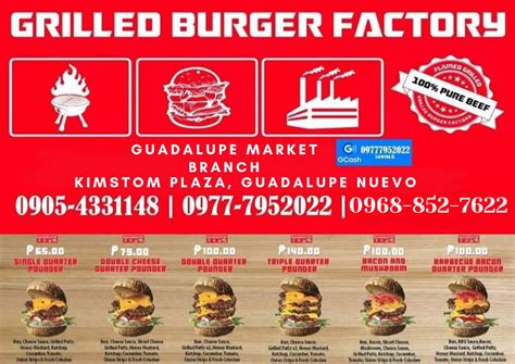 Grilled Burger Factory Guadalupe Market Branch Home