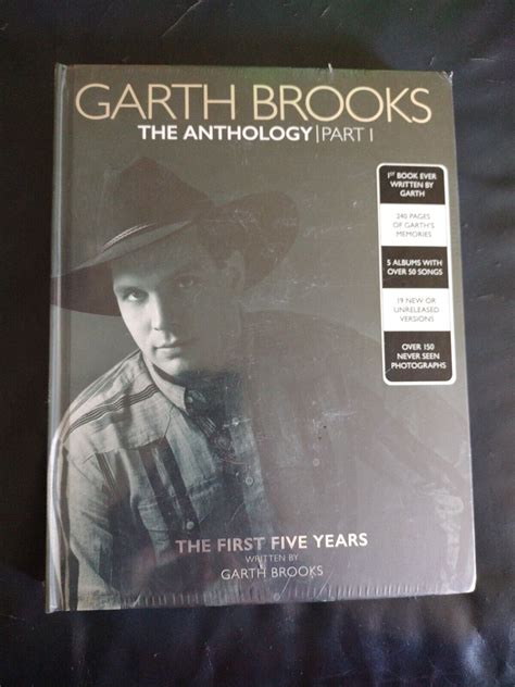 Garth Brooks The Anthology Part 1 5 Cd Set And Hardcover Book New Ebay