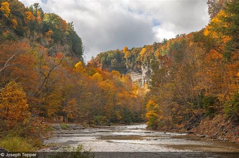 Falls In The Fall The Waterfalls Of Upstate New York