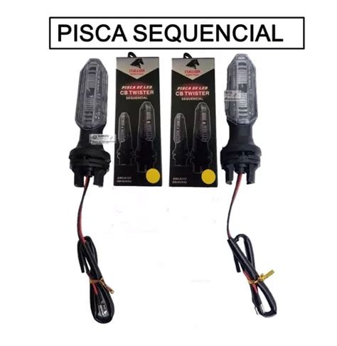 Kit 2 Setas Piscas Sequencial Led Honda Xre 190 Até 2019 MercadoLivre