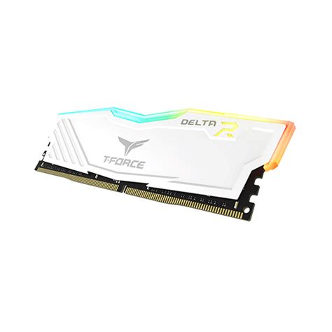 RAM TEAMGROUP TForce Delta RGB DDR4 Blanc 8GB 3200Mhz PCSTORE MAROC