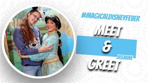 Meet And Greet Disney Characters Princess Jasmine Disneyland Paris