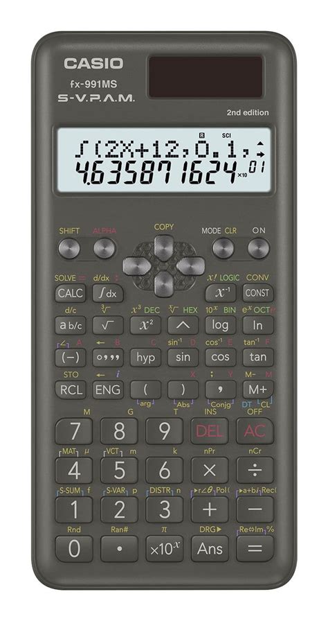 Casio Scientific Calculator Solar Powered Shop Fabricadascasas