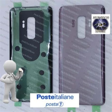 VETRO POSTERIORE SCOCCA SAMSUNG GALAXY S9 G960F S9 PLUS G965F BACK