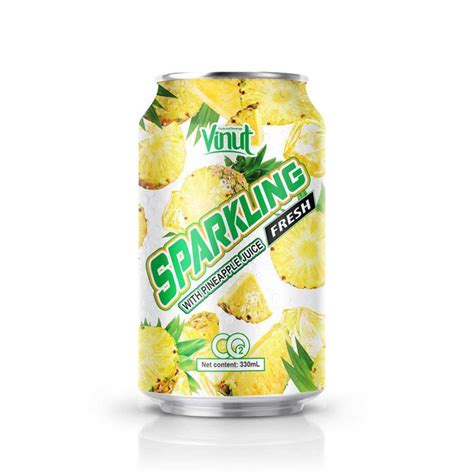 330ml Can Tinned Orange Sparkling Water Factory Manufacturers And