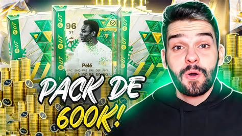 ABRI MAIS UM PACK DE 600K TIREI UMA CARTA MUITO CARA ULTIMATE TEAM